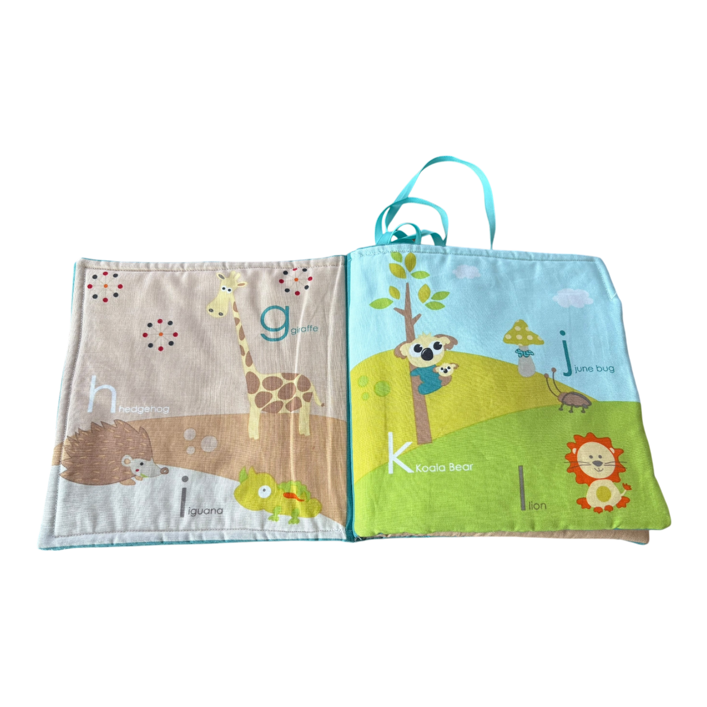 Jungle Alphabet Cloth Book