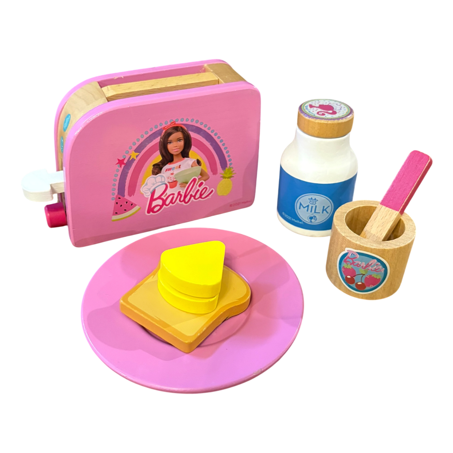 Barbie Wooden Breakfast Set