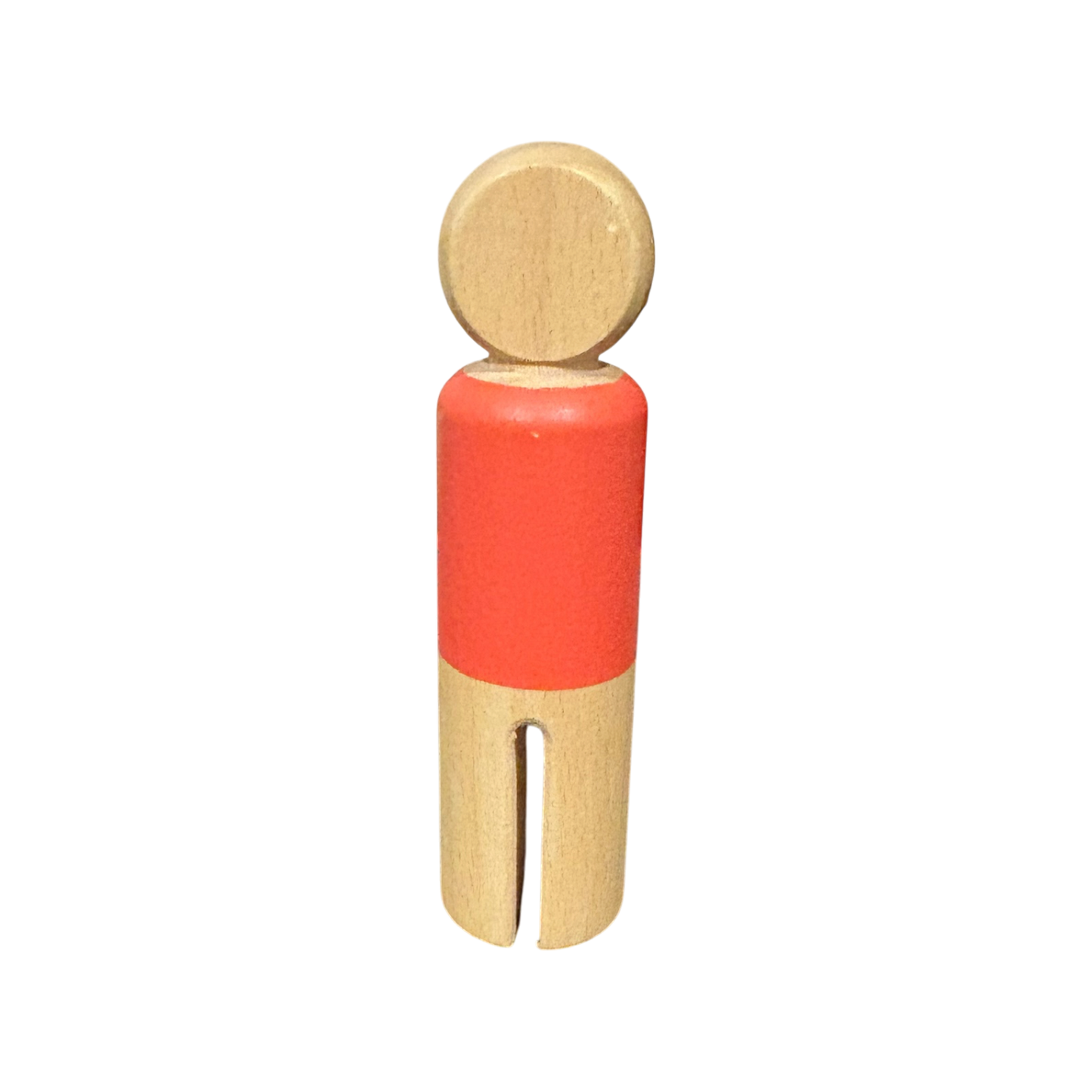 Wooden peg people