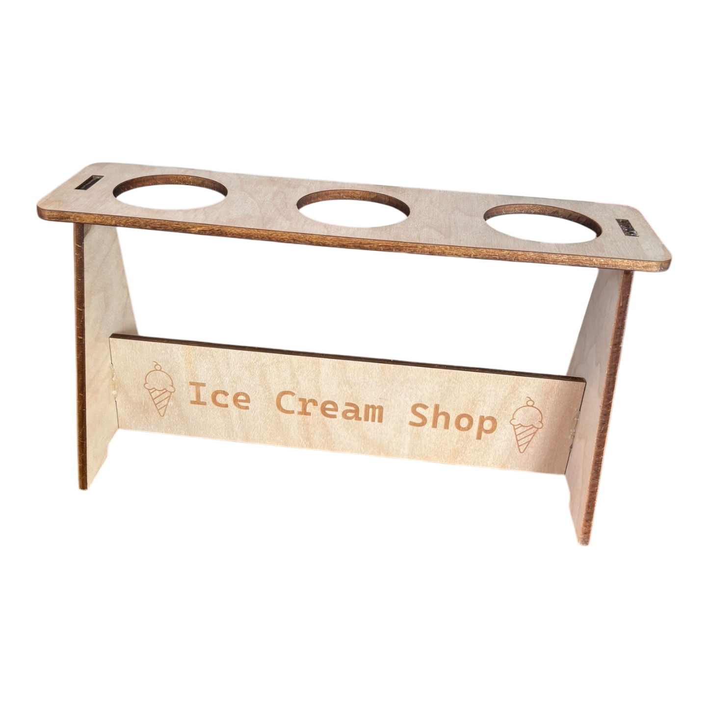 Ice cream shop stand