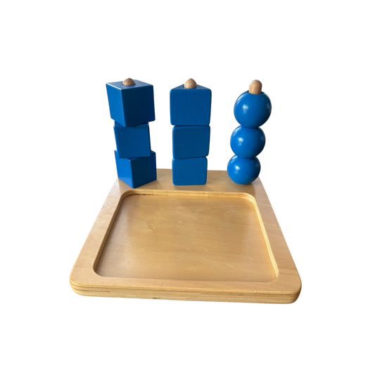 Wooden Shapes on Pegs