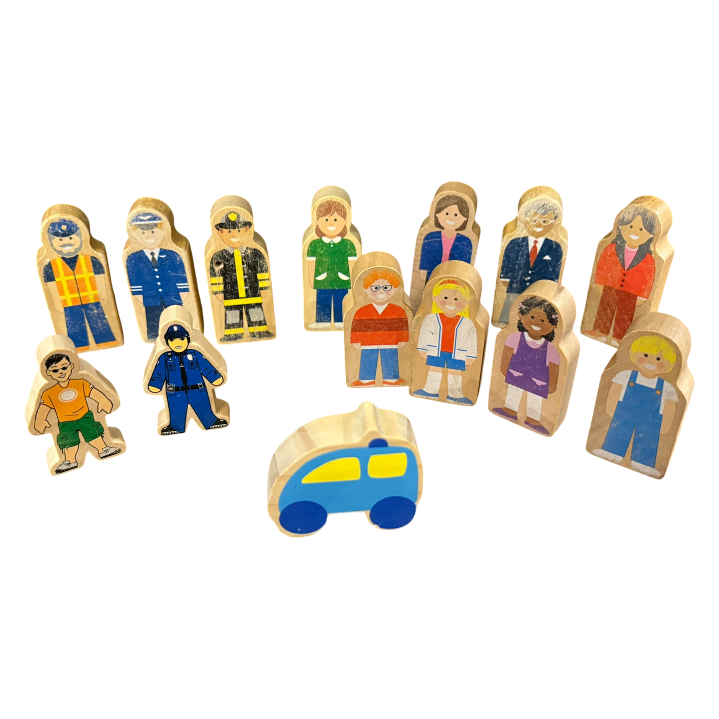 Wooden People Set