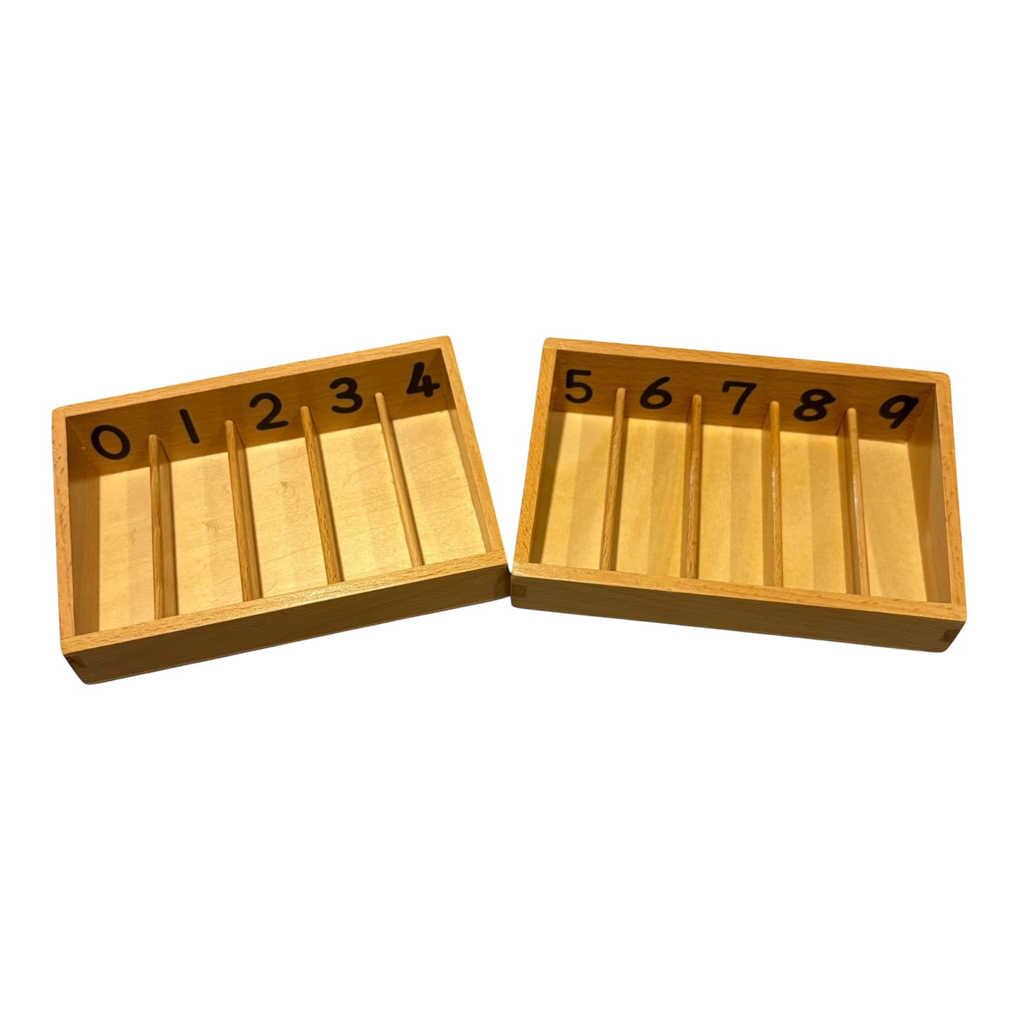 Montessori Spindle Box