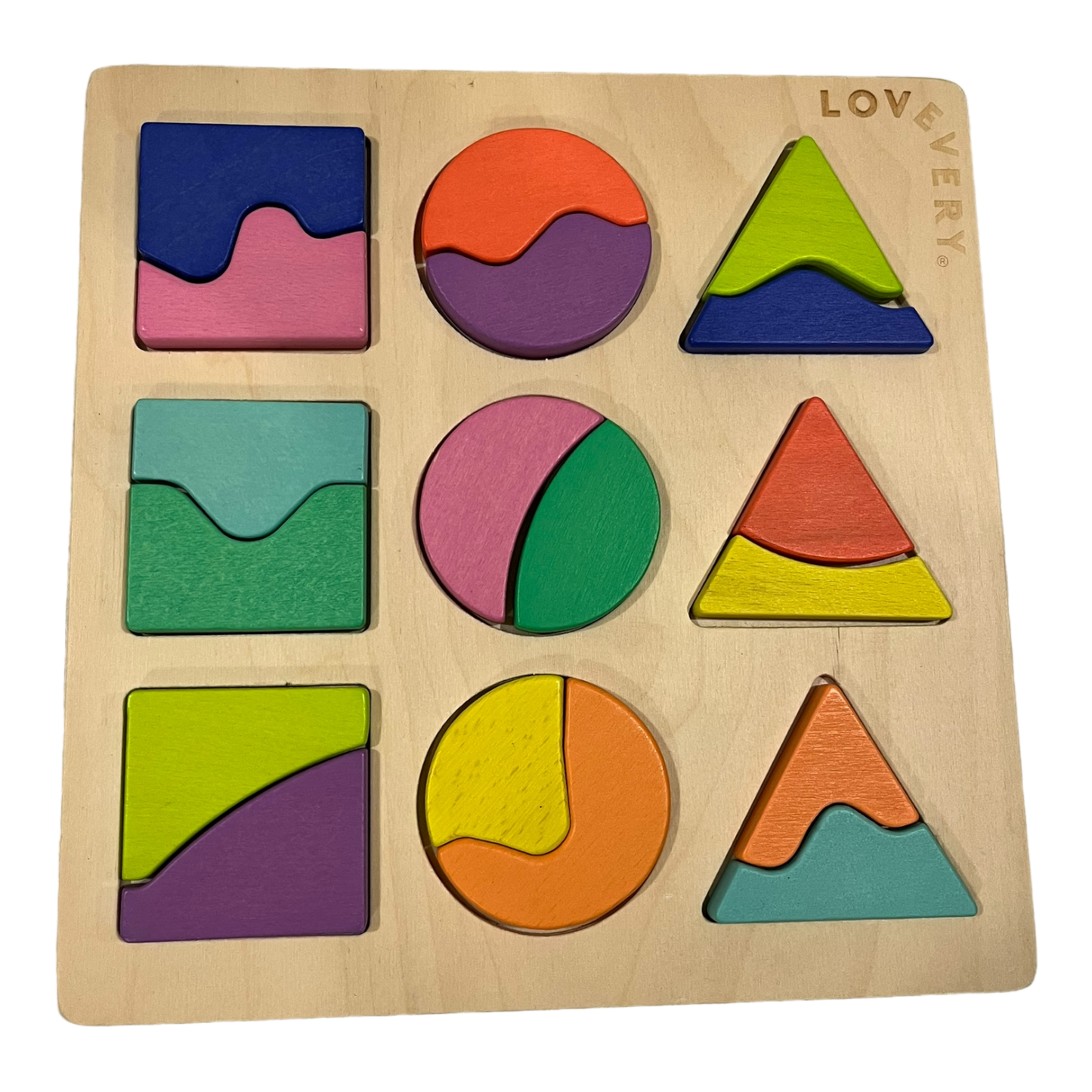 Land And Sky Two-Part Puzzle Board