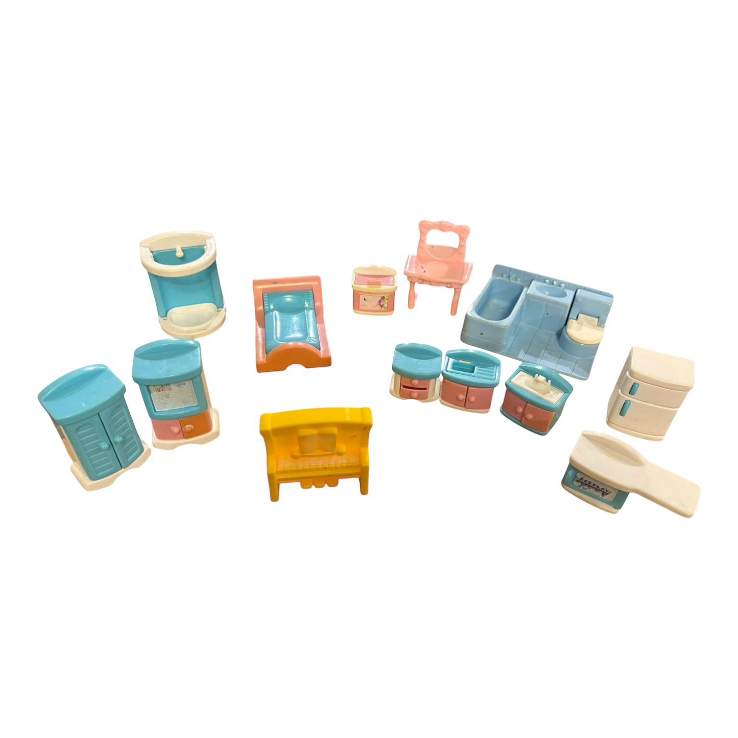 1990s My Sweet Home dollhouse furniture lot