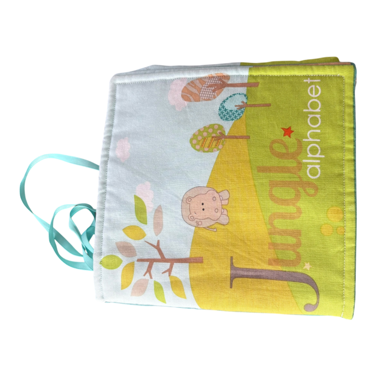 Jungle Alphabet Cloth Book