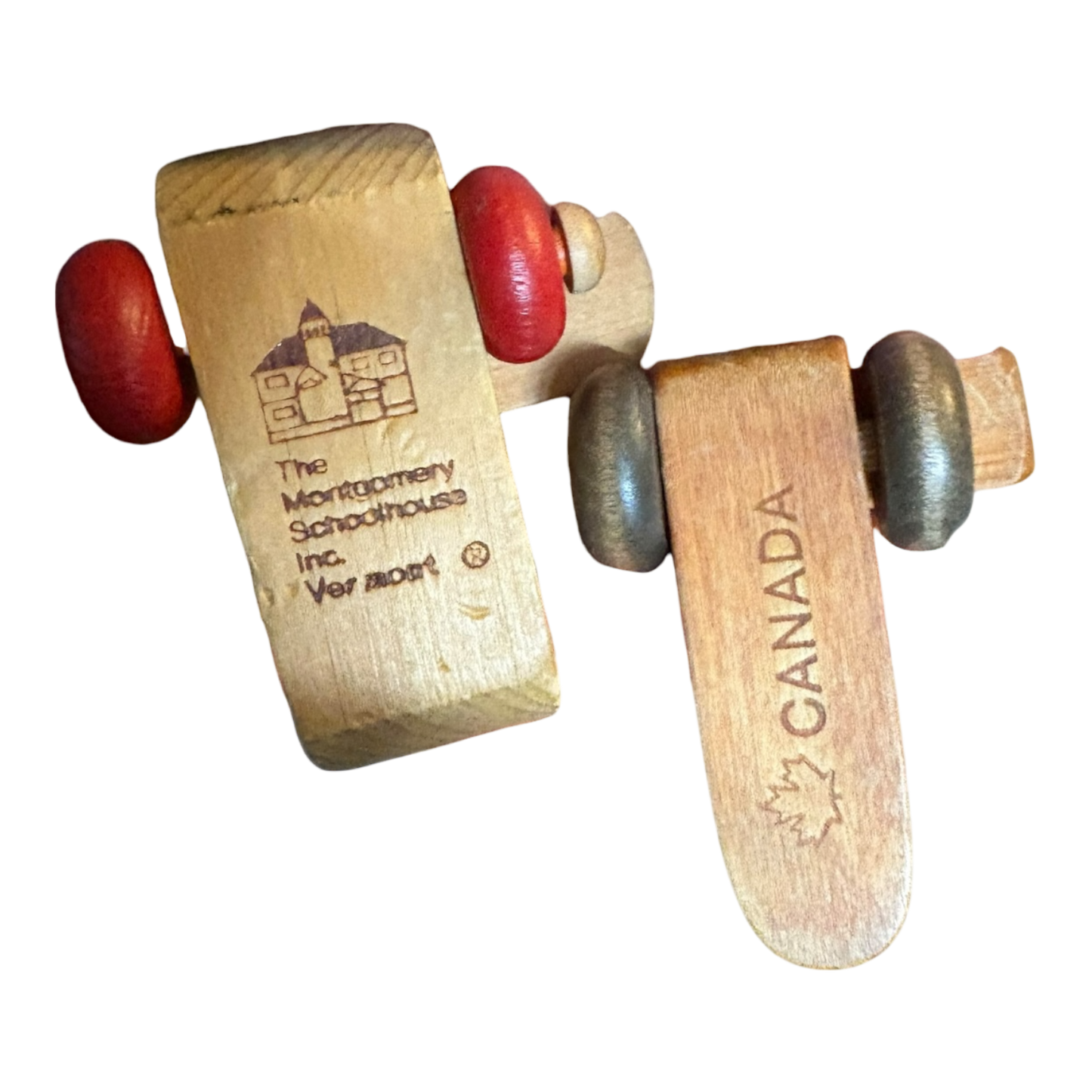 Two Small Vintage Wooden Planes