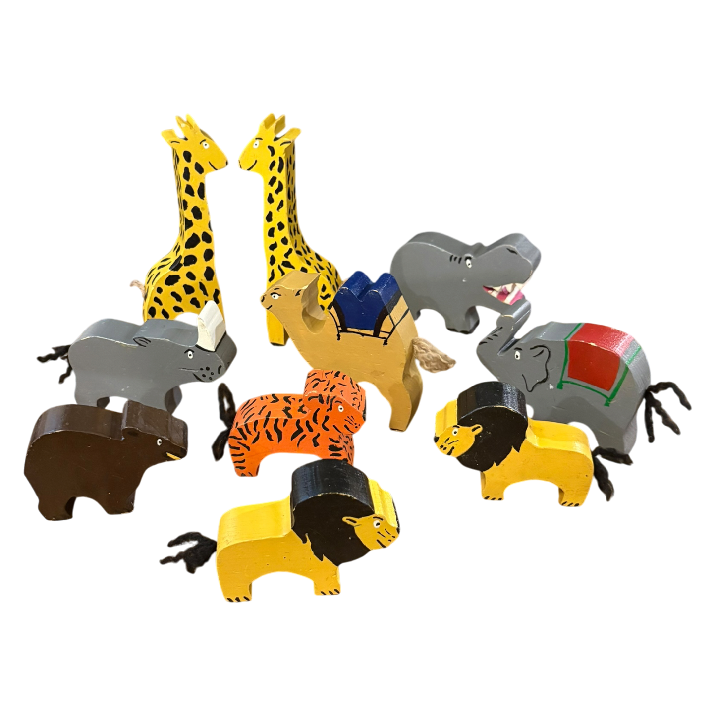 Handmade Large Wooden Animals