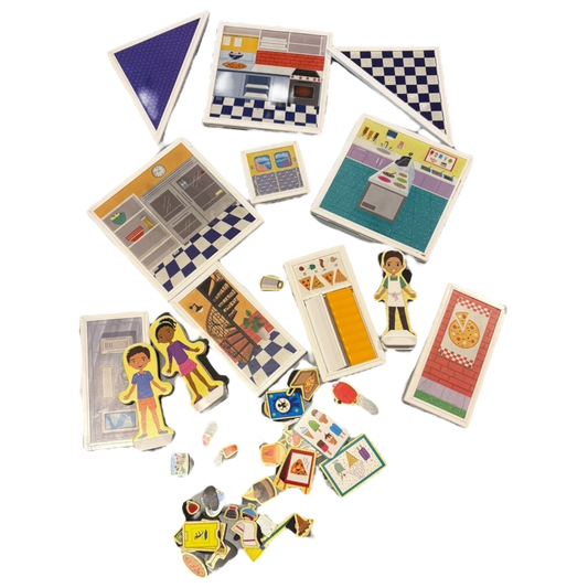 Magnetivity Pizza and Ice Cream Set