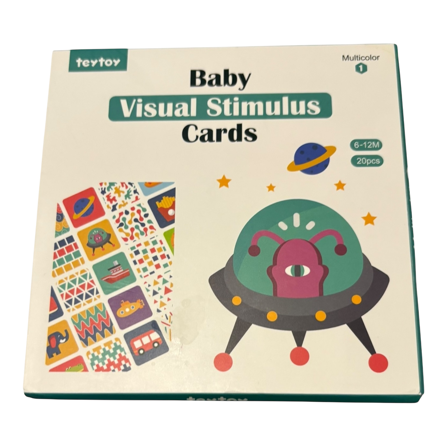 Multicolour Cards 6-12 months