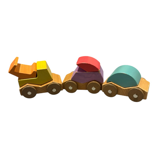 Babu Rollers Interchangeable Wooden Cars