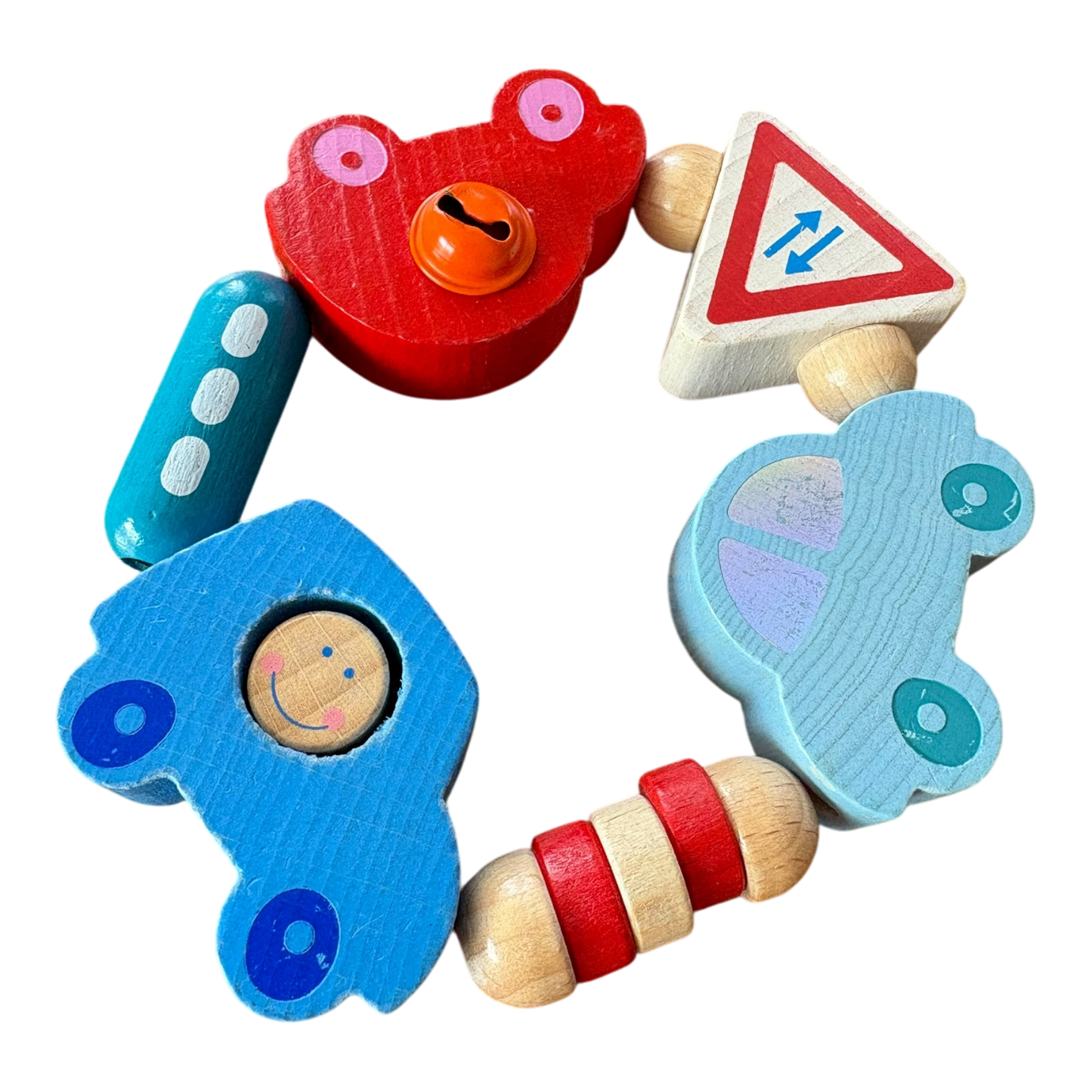 Wooden Toot-toot Clutching Toy