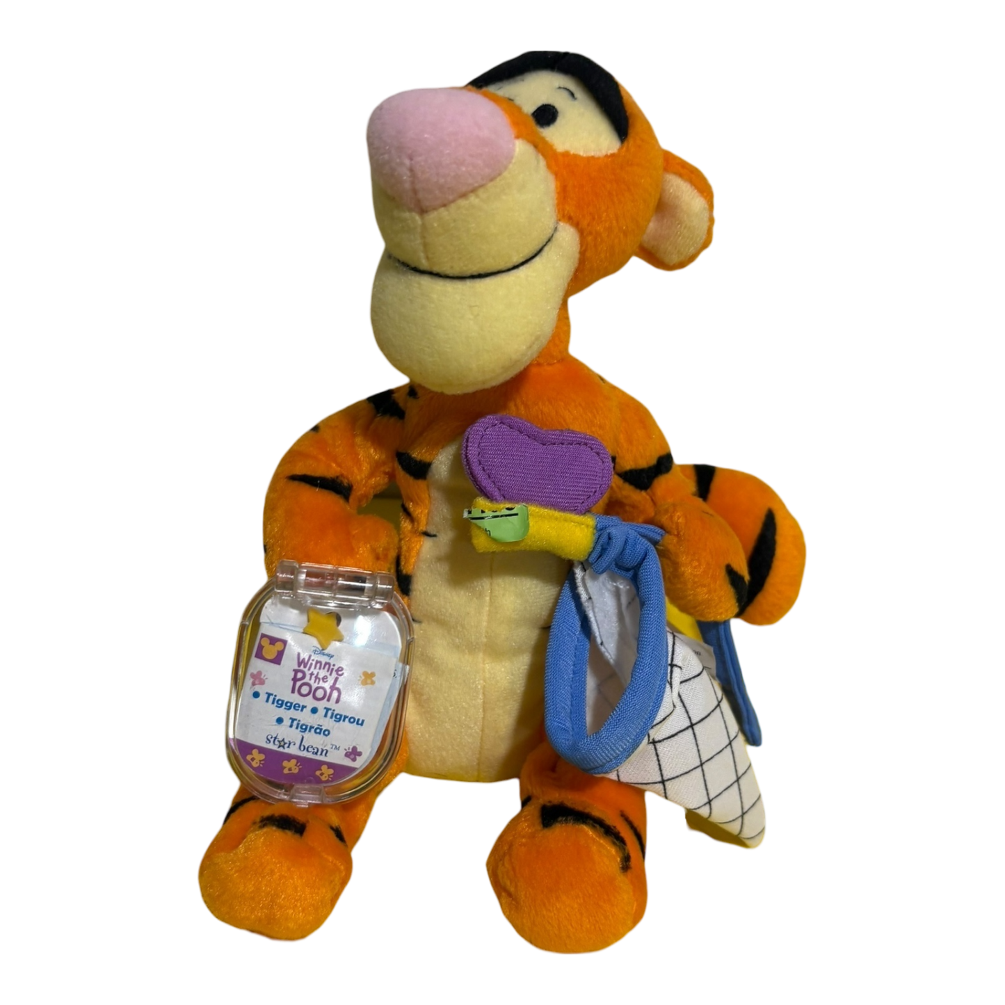 Tigger catching butterflies