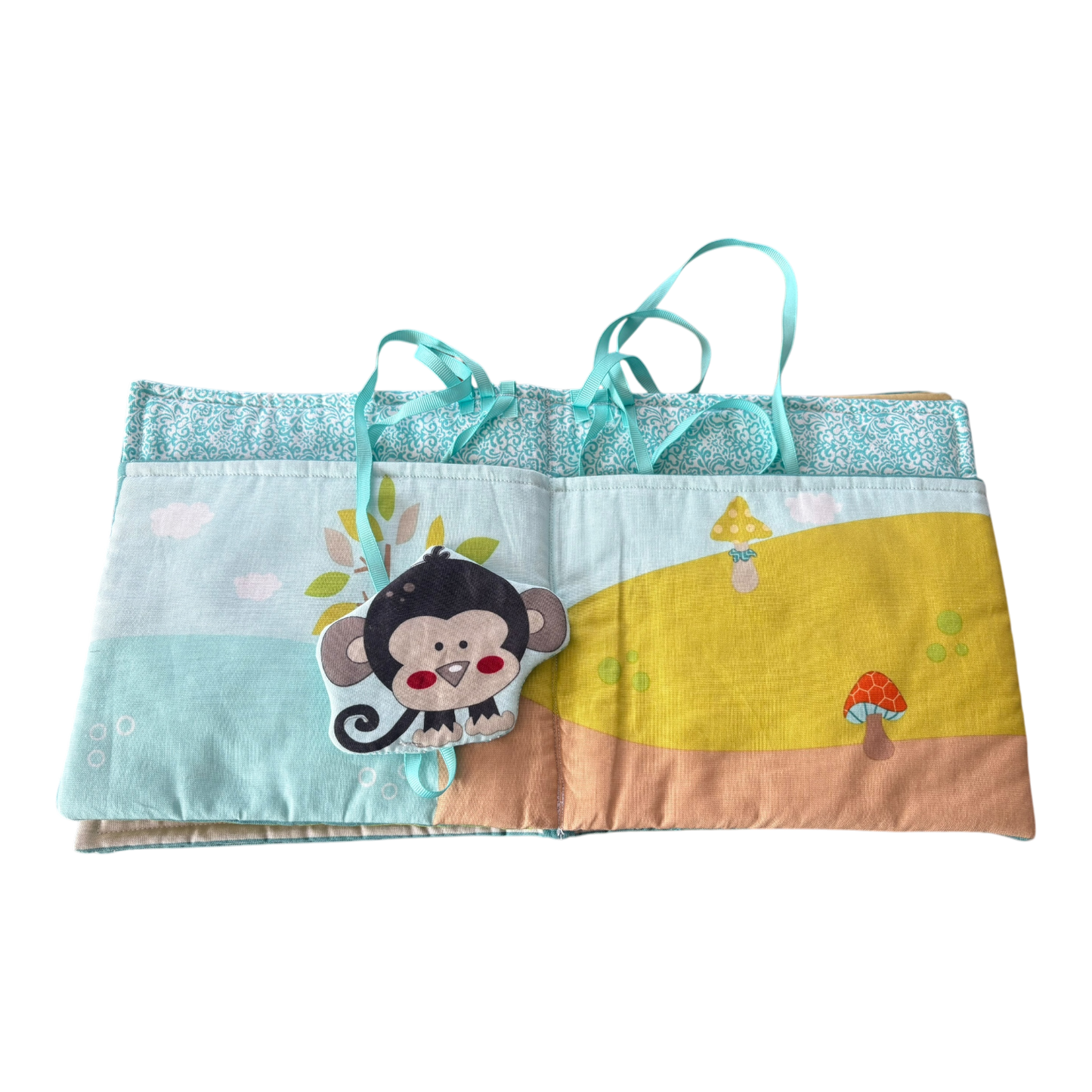 Jungle Alphabet Cloth Book