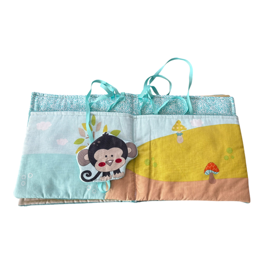 Jungle Alphabet Cloth Book