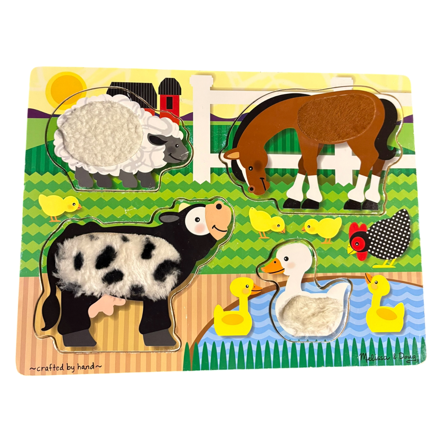 Touch and Feel Farm Puzzle