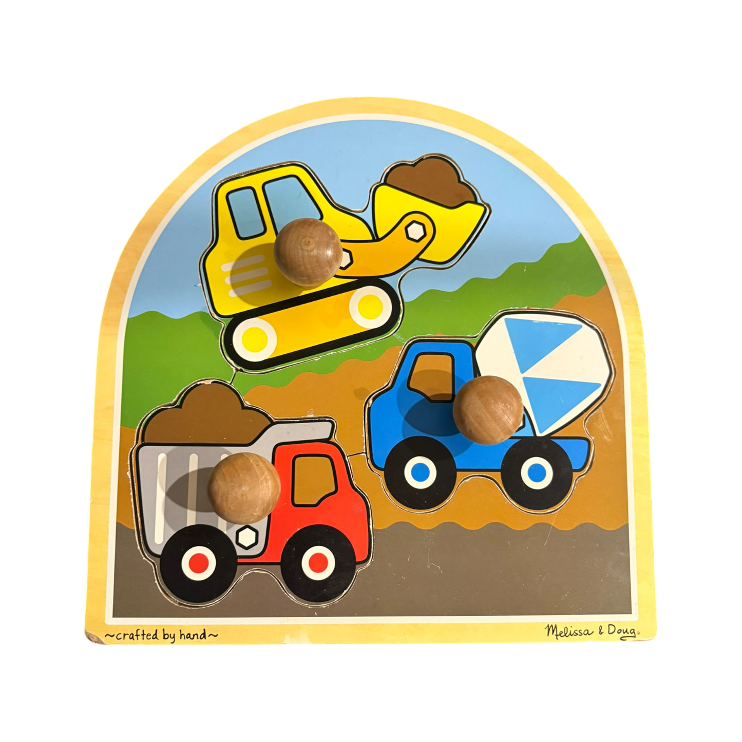 Chunky Vehicles Puzzle