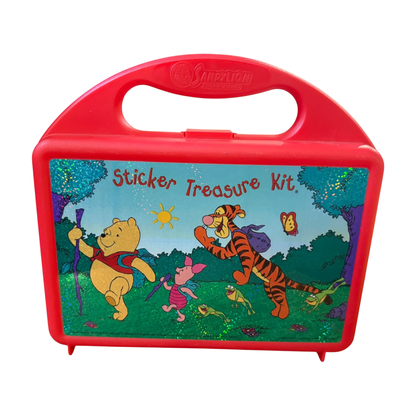 1990s Sandylion Pooh Sticker Case