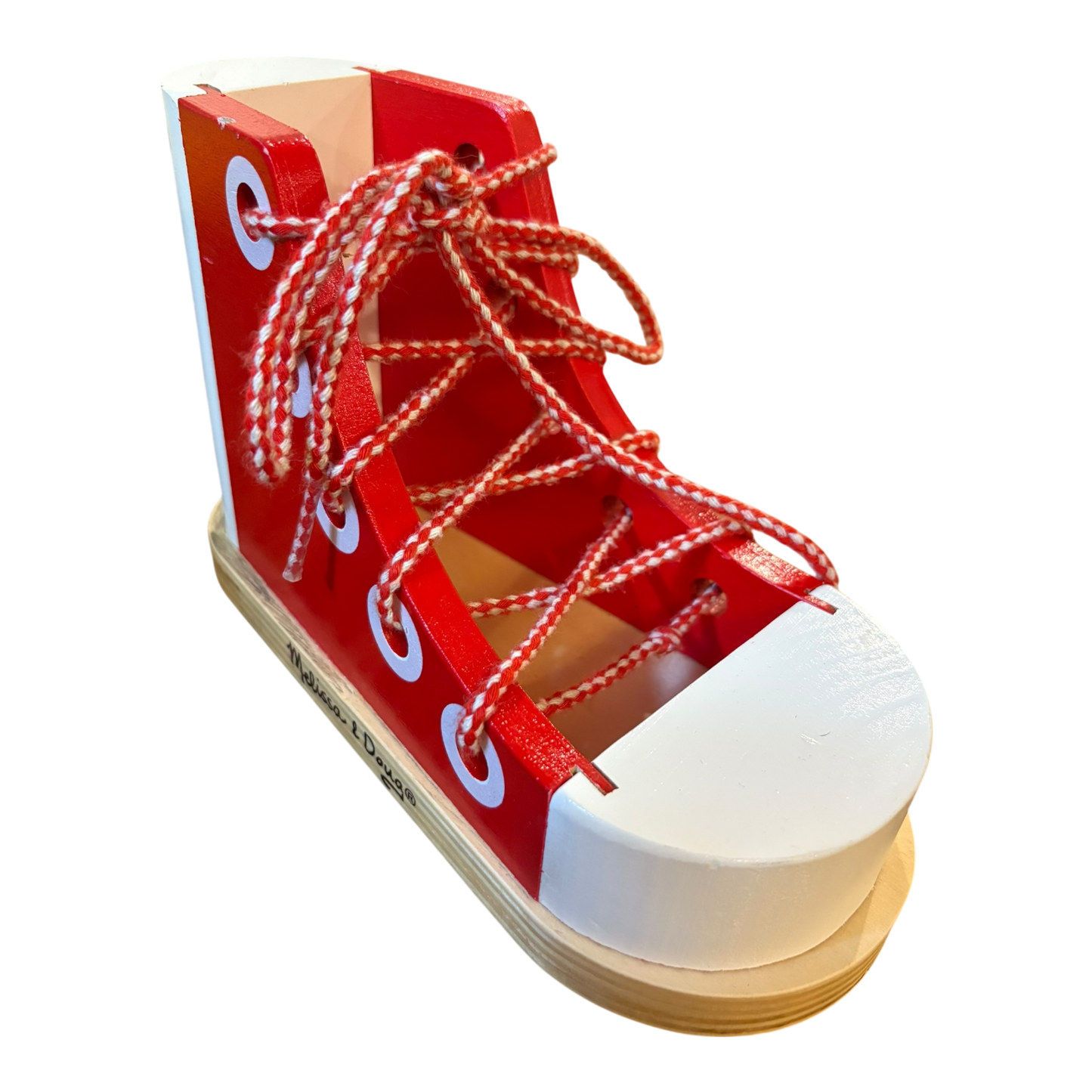 Wooden Lacing Sneaker
