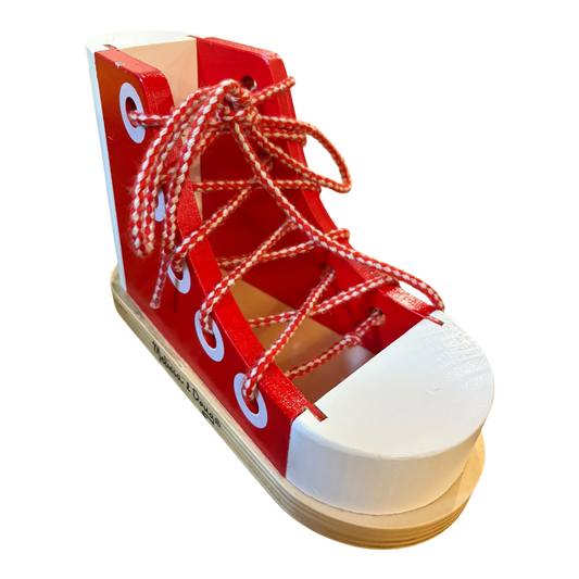 Wooden Lacing Sneaker