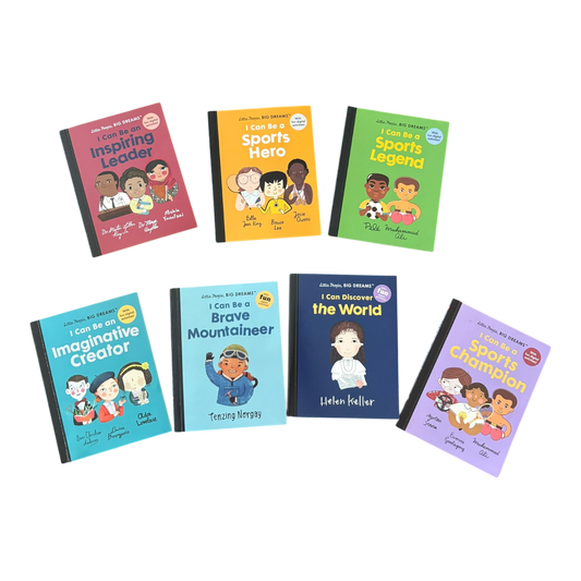 Set of 7 Little People Big Dreams mini books