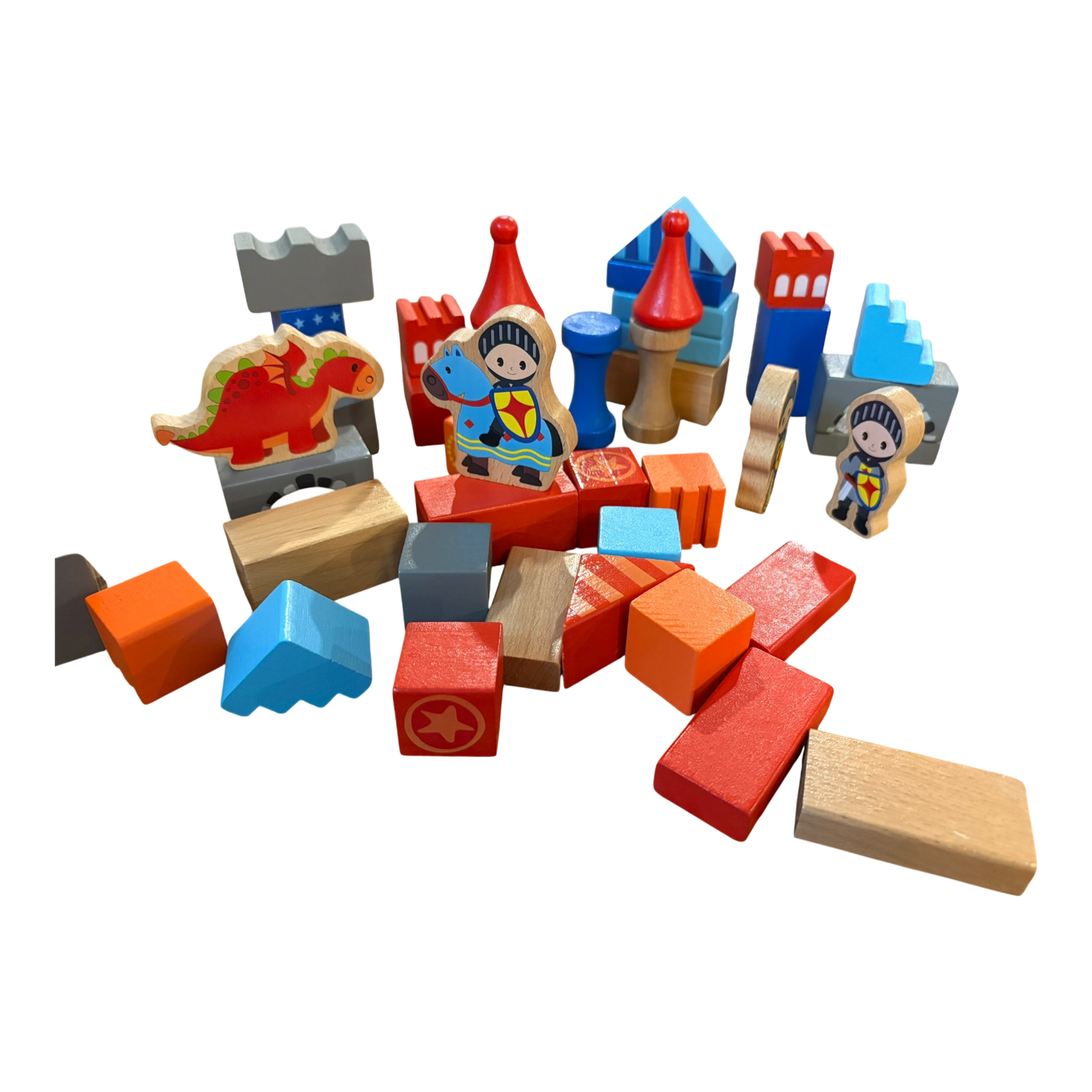 Knights and Dragons Block Set