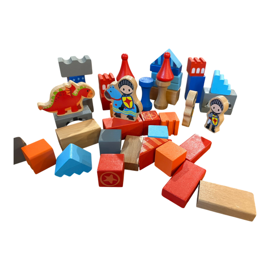 Knights and Dragons Block Set