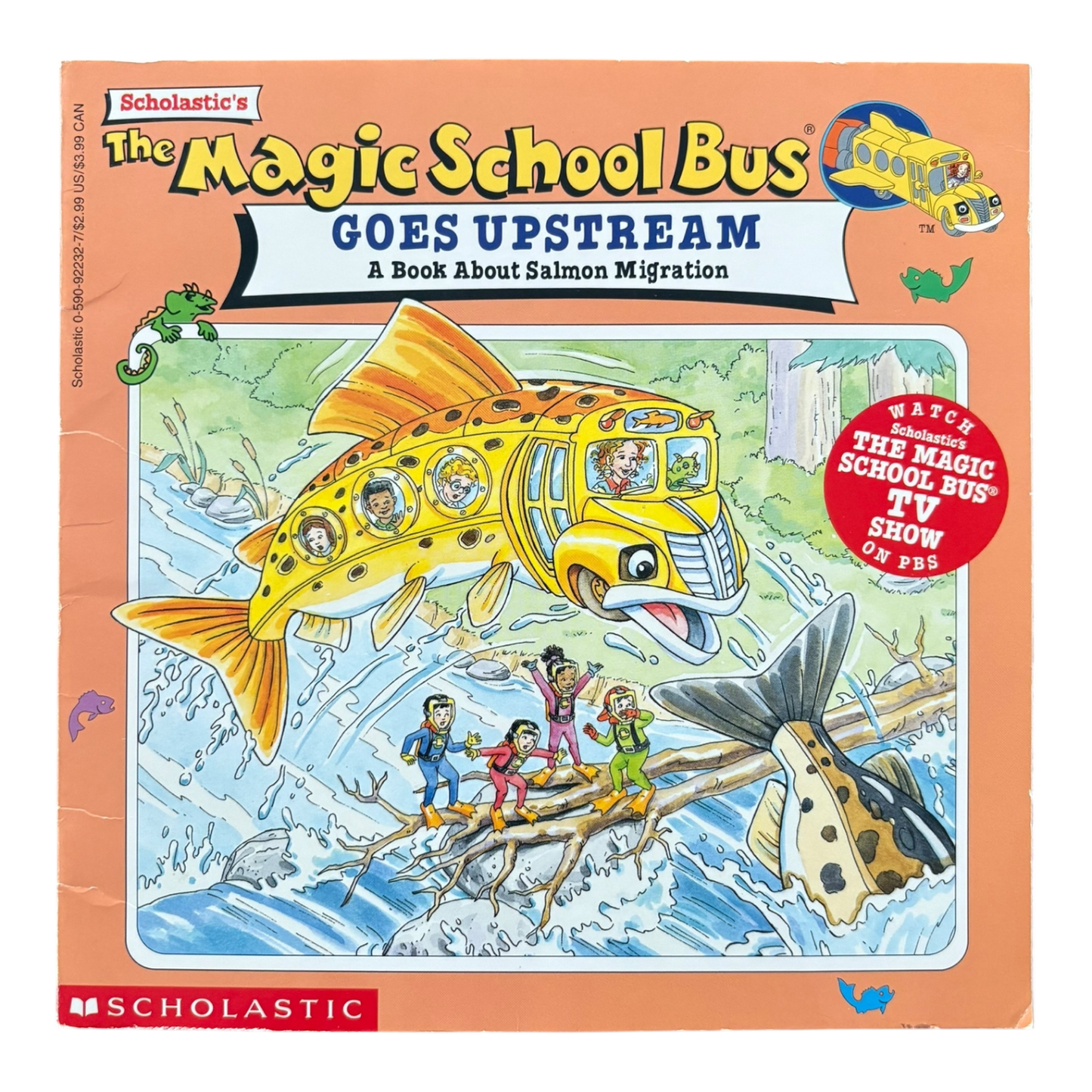 The Magic School Bus Goes Upstream: A Book About Salmon Migration