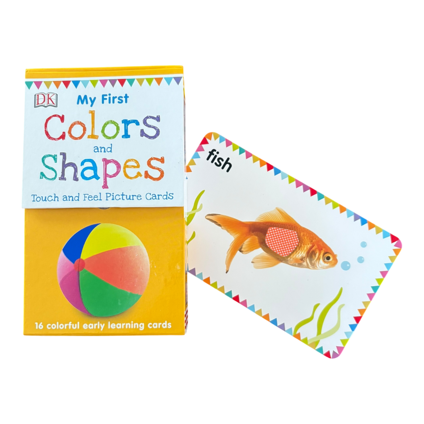 DK My First Colors and Shapes: Touch and Feel Picture Cards