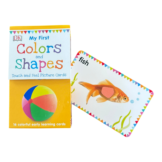 DK My First Colors and Shapes: Touch and Feel Picture Cards