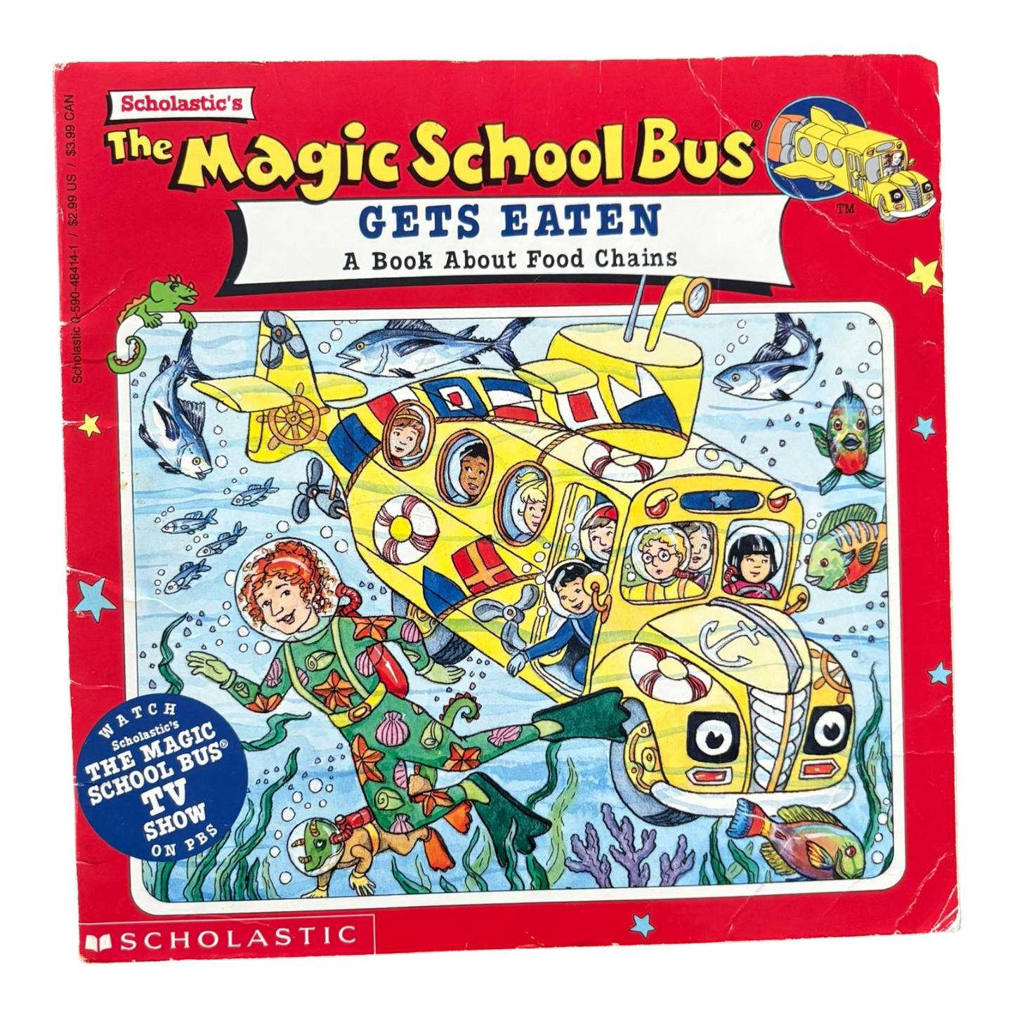 The Magic School Bus Gets Eaten: A Book About Food Chains