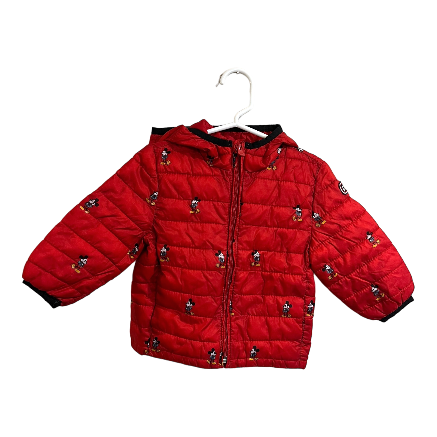 Gap mickey mouse puffer jacket online