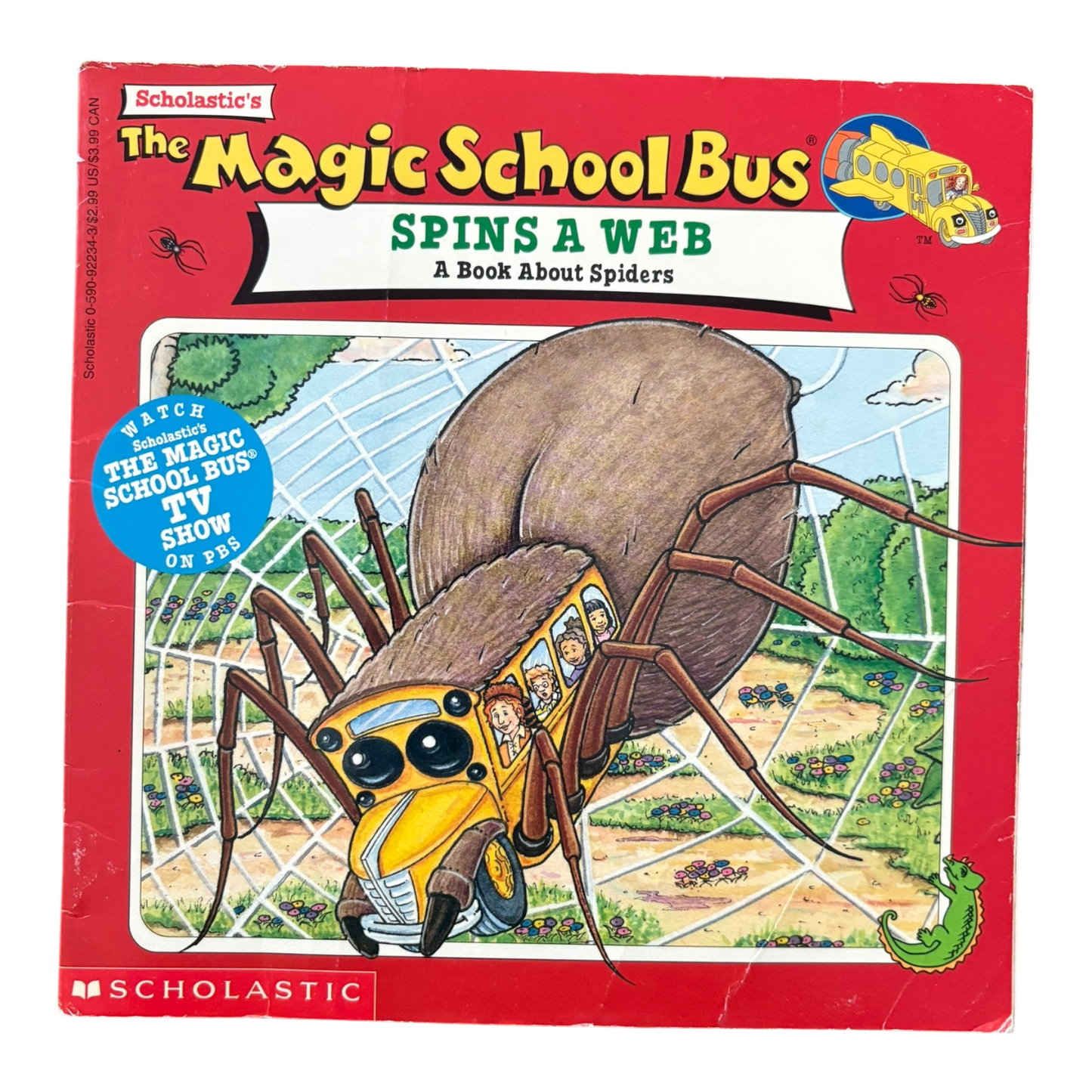 The Magic School Bus Spins a Web: A Book About Spiders