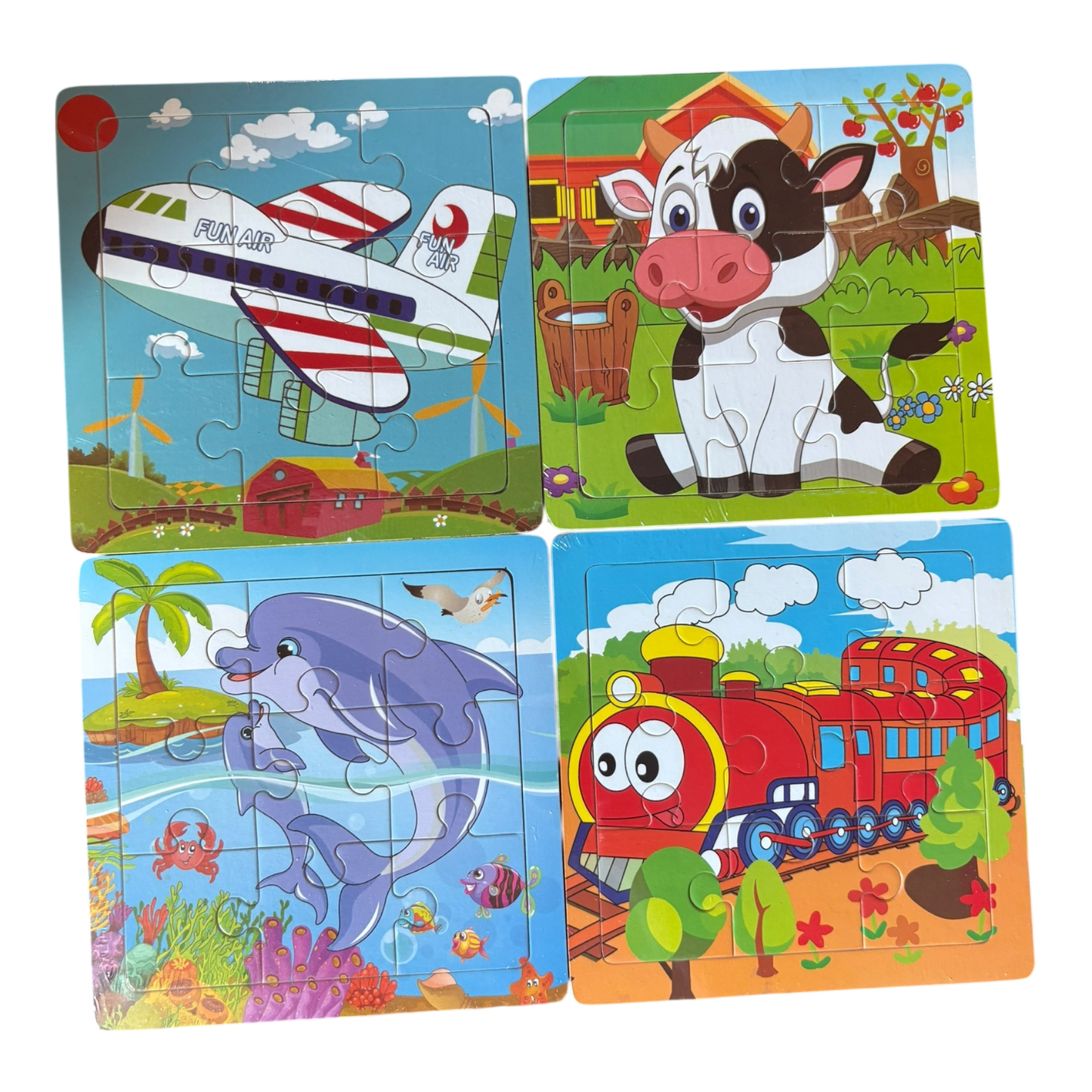 Lot of 4 puzzles BNWT