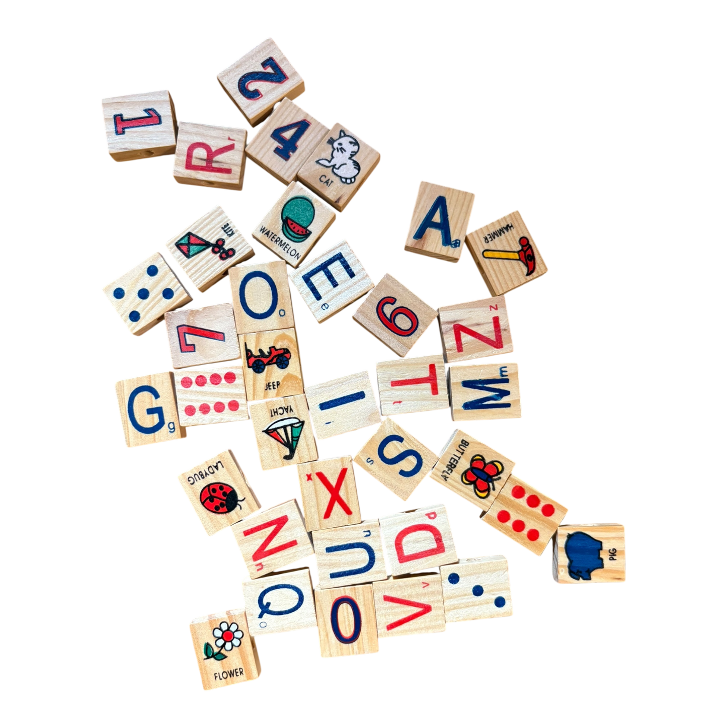 Loose Letters and Numbers