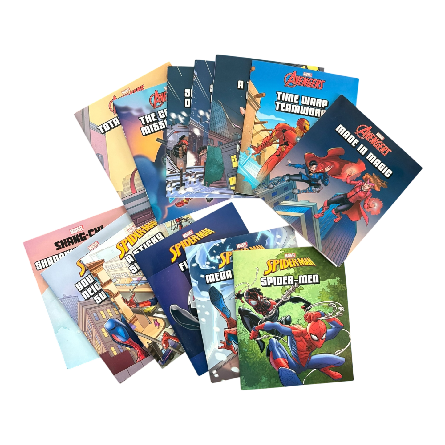 Set of 12 Marvel Mini Books
