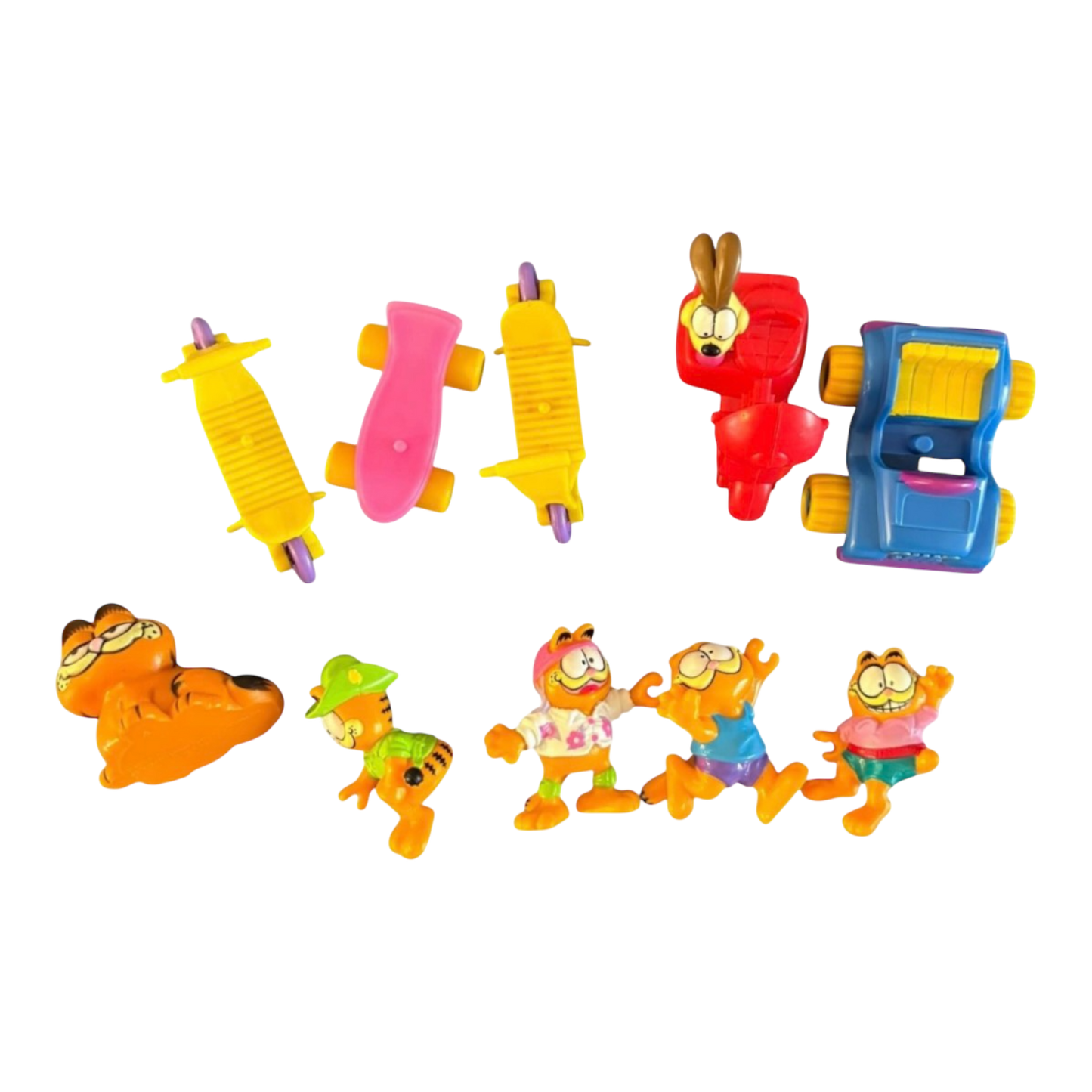 1989 Garfield McDonalds Figures
