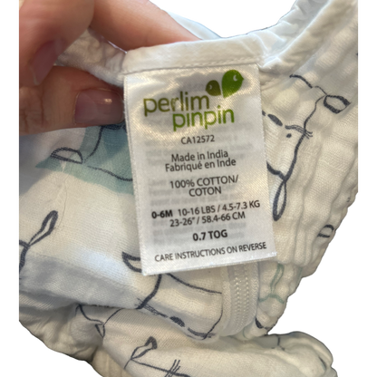 Perlimpinpin Bunny sleepsack 0.7 tog 0-6 m