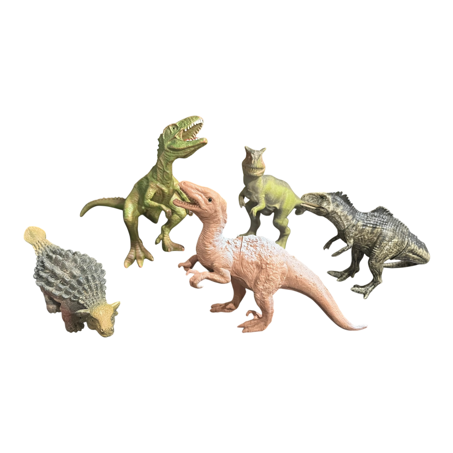 Set of 5 Dinosaurs