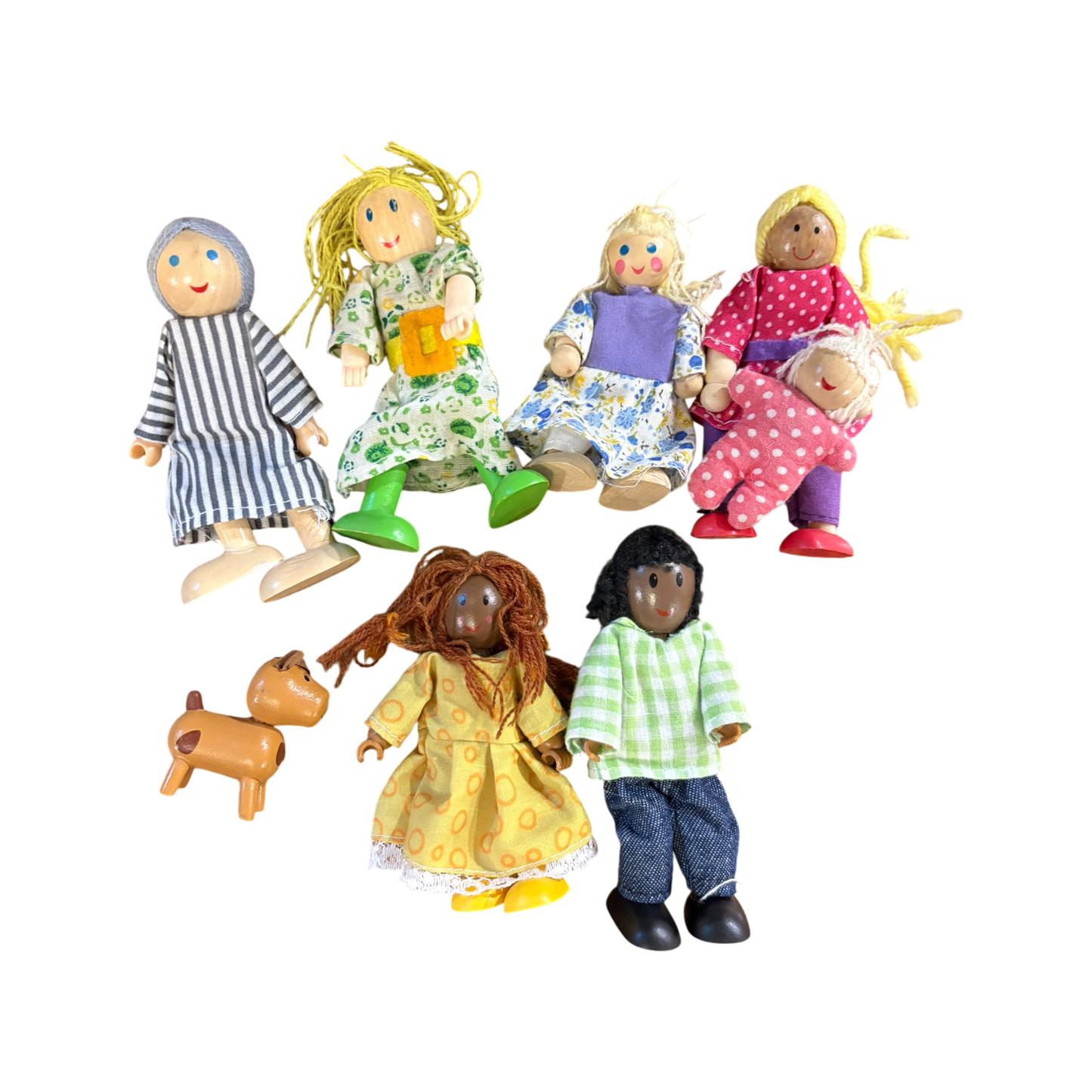 Wooden People Bendable