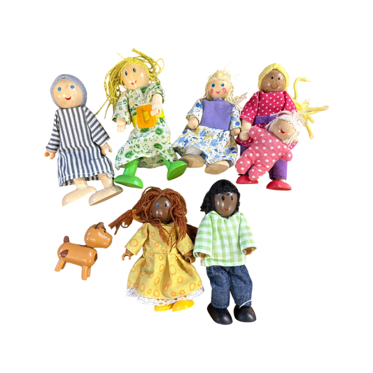 Wooden People Bendable