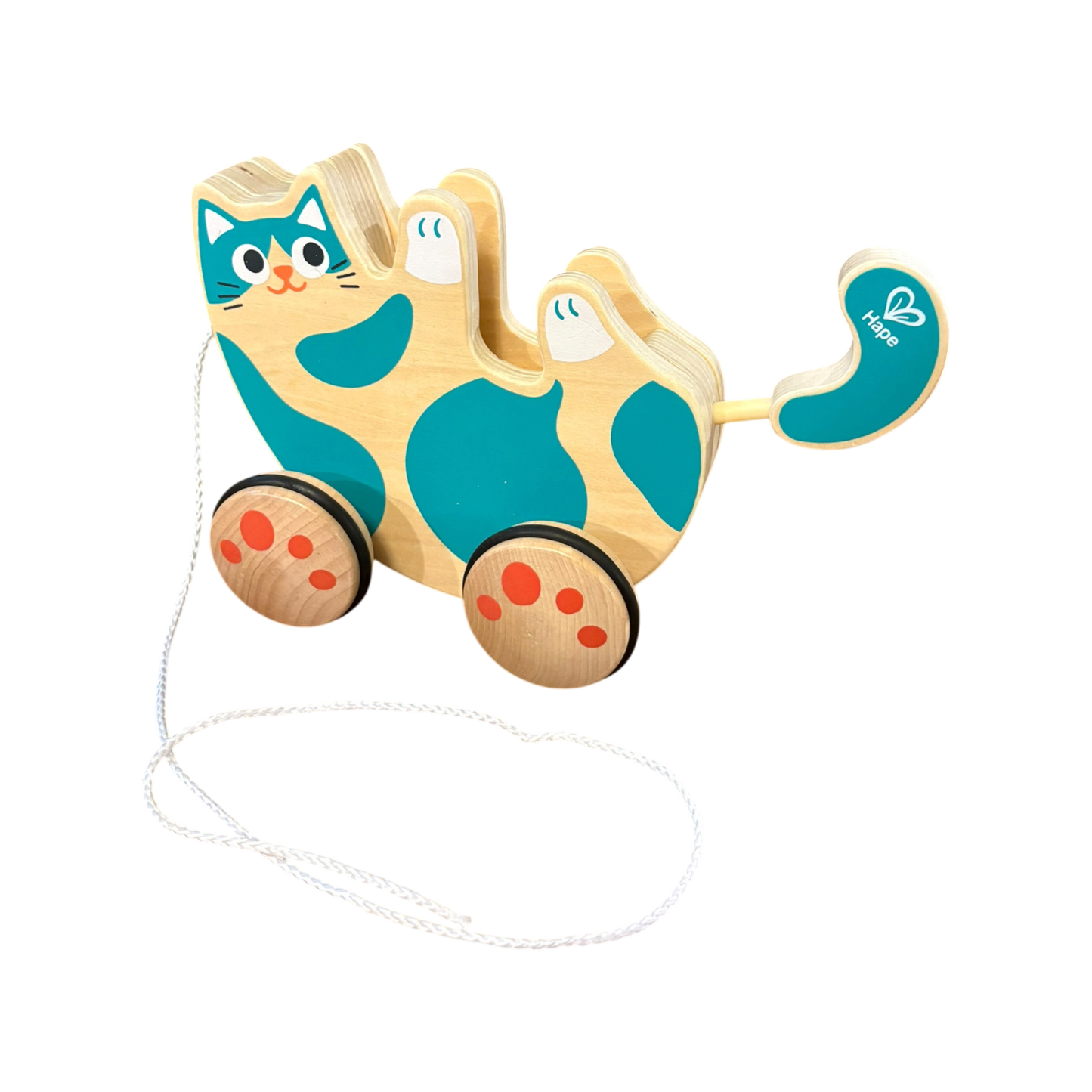 Walk-a-Long Kitten Pull Toy
