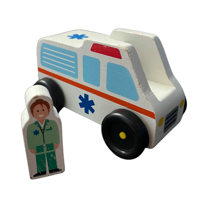 Wooden Emergency Vehicles