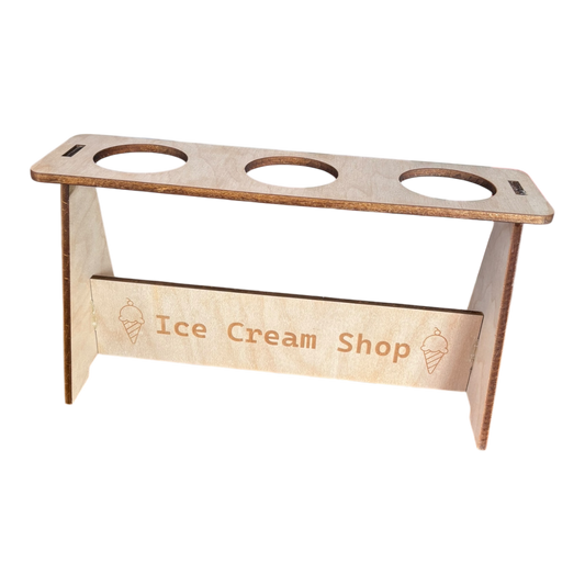 Ice cream shop stand