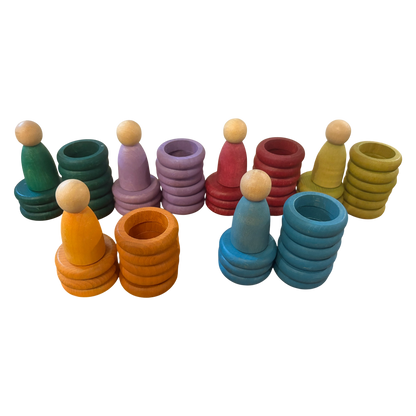 Wood Nins, Rings & Coins