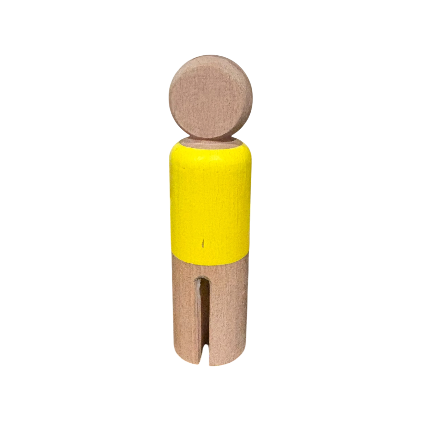 Wooden peg people