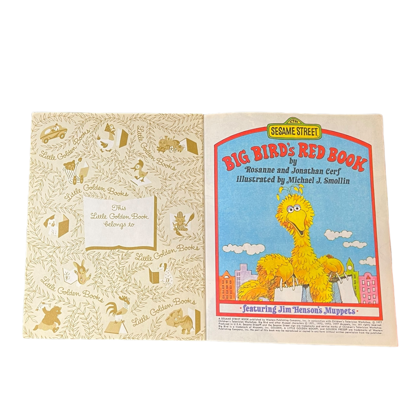 Big Bird's Red Book