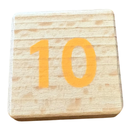 Montessori Math Bars & Number Tiles Replacement Parts