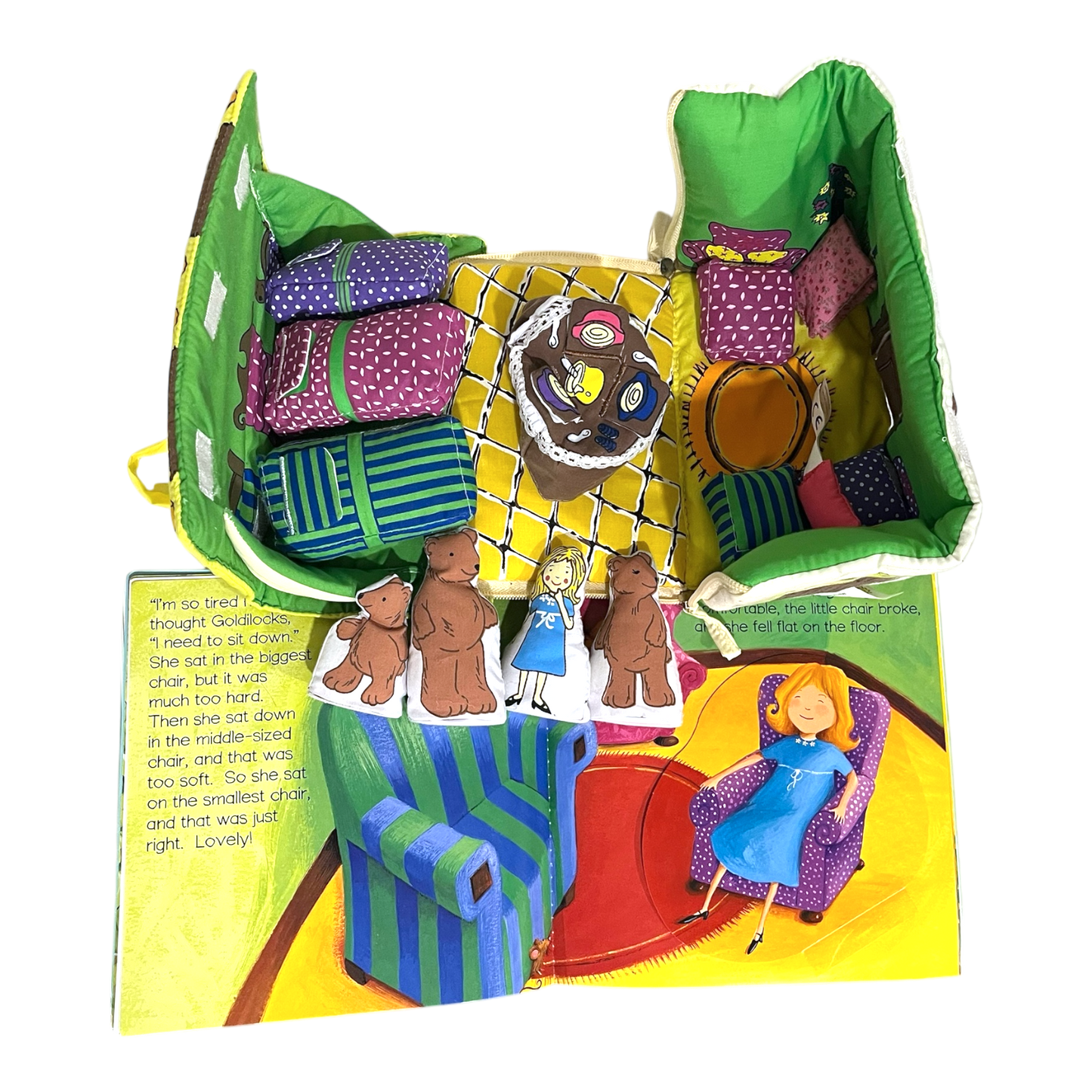 Goldilocks and the Three Bears Playset