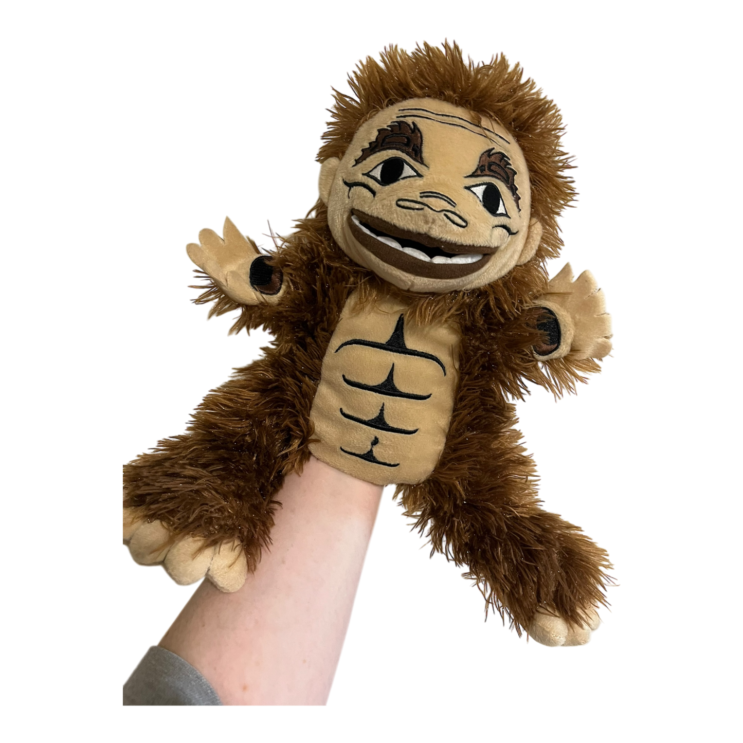 Barefoot Sasquatch Hand Puppet